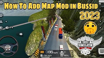 🚌🤫 How To Add Map Mod 🤩 - in bus simulator Indonesia 2023 v.3.7.1