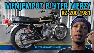 RESTORASI BINTER MERZY KZ200 1981 PLATINA