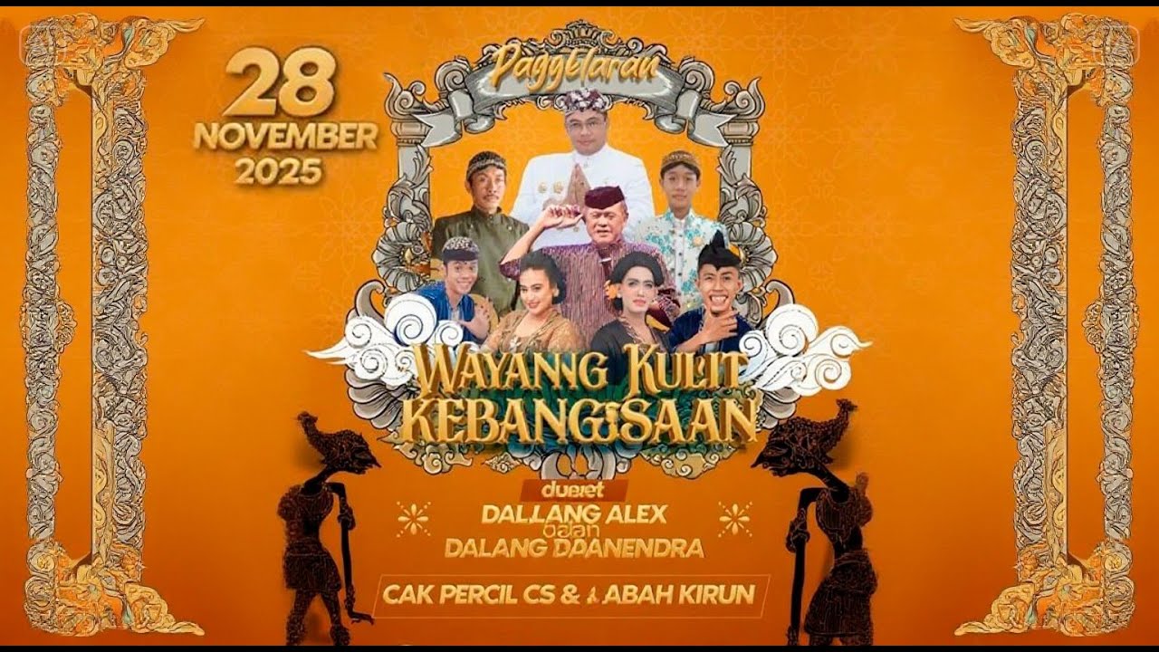 LIVE STREAMING WAYANG KULIT BT.MBAH KIRUN - TESY - KADIR - CAK PERCIL CS