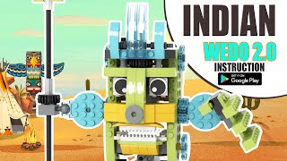 American Indian lego instruction WEDO 2.0 | Лего инструкция Американский индеец WEDO 2.0