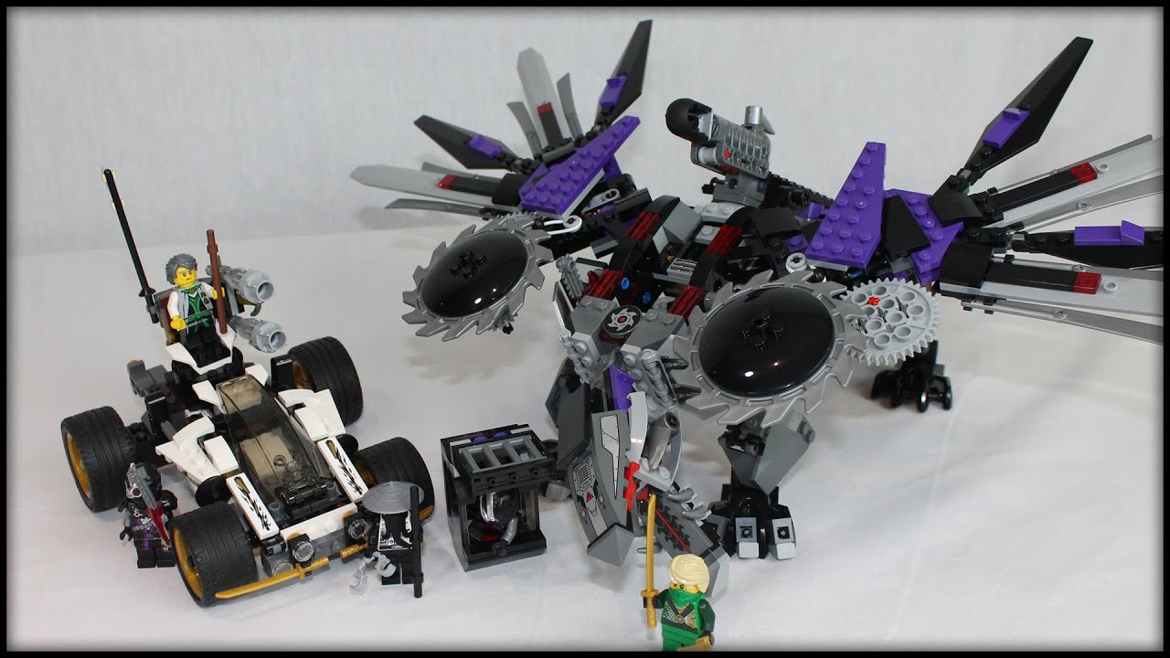 lego nindroid mech dragon