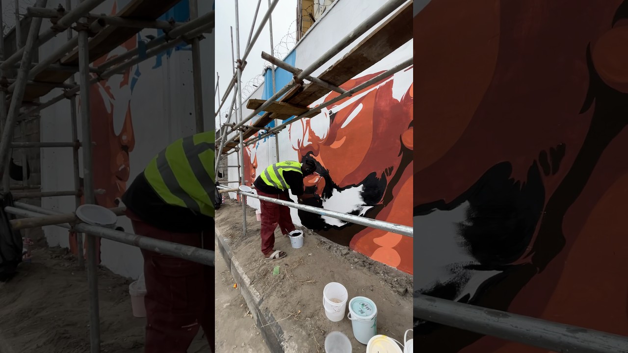 Lagos Street Art Festival - Mr Waduud Wall