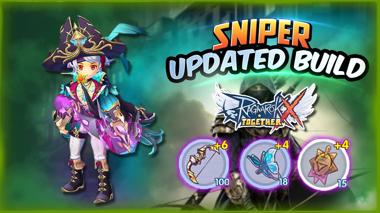 [ROX] Sniper Long Bow Updated Build | Character Progression | DEX-LUK?