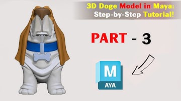 Creating a Doge: Modeling Techniques in Maya - Part 3