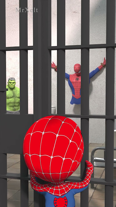 The door is unlocked #spiderman #funny #marvel