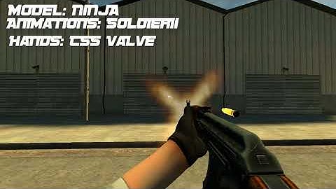 CSGO AK-47 ON CSS HANDS