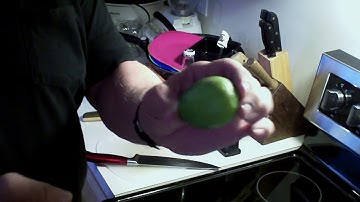 How To Slice A Lime For Beer - My Way