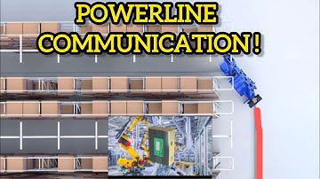 How do stacker cranes keep stable network transmission with our Industrial Powerline solution ? 