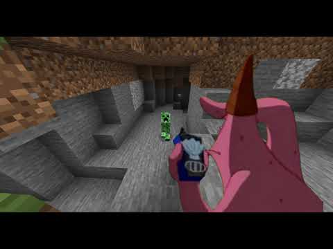 Creeper blows up Patrick Star