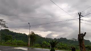 Through Coastal Roads: Rainy Adventures in Indonesian Villages