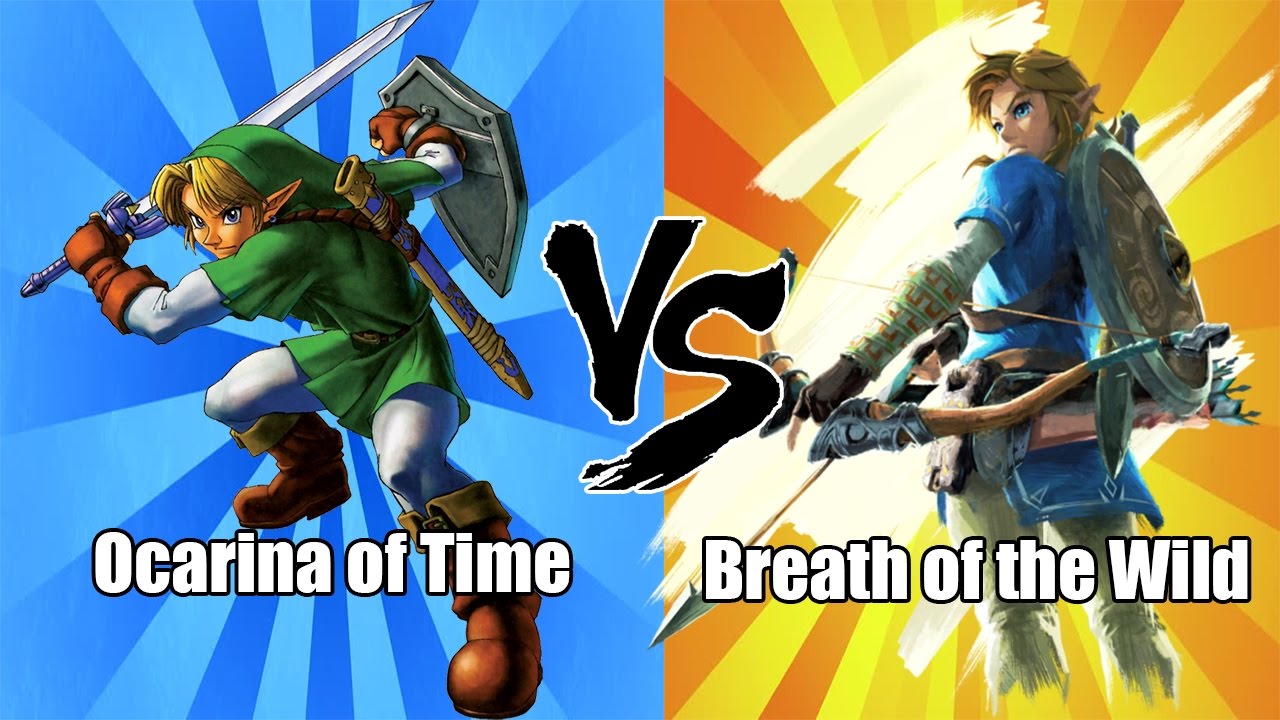 The Best Legend of Zelda Game - OOT Vs. BOTW - YouTube
