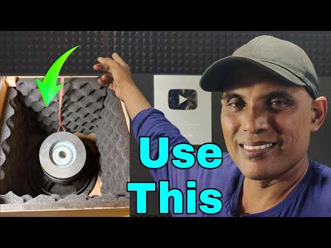 Don't Use Speaker Damping Until you learn how to do it