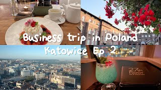 Business trip to Poland vlog ep 2 💼| Work and sightseeing in Katowice | City view, traditional food screenshot 2