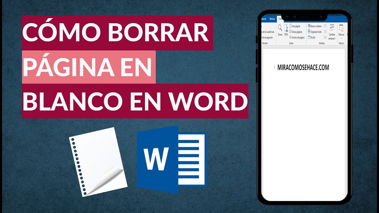 36 Como Eliminar Una Pagina En Word Celular