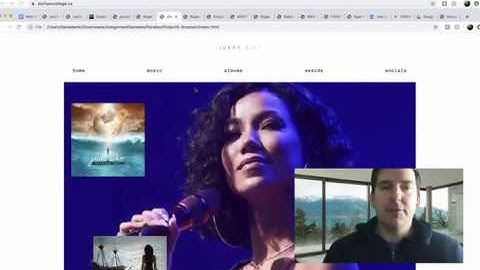 Project 4 - Parallax Scrolling Site Using Paroller Script