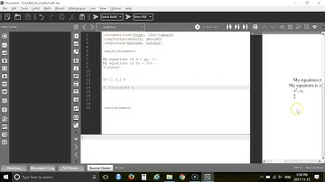 Math Symbols and Equations in LaTeX - Part 10