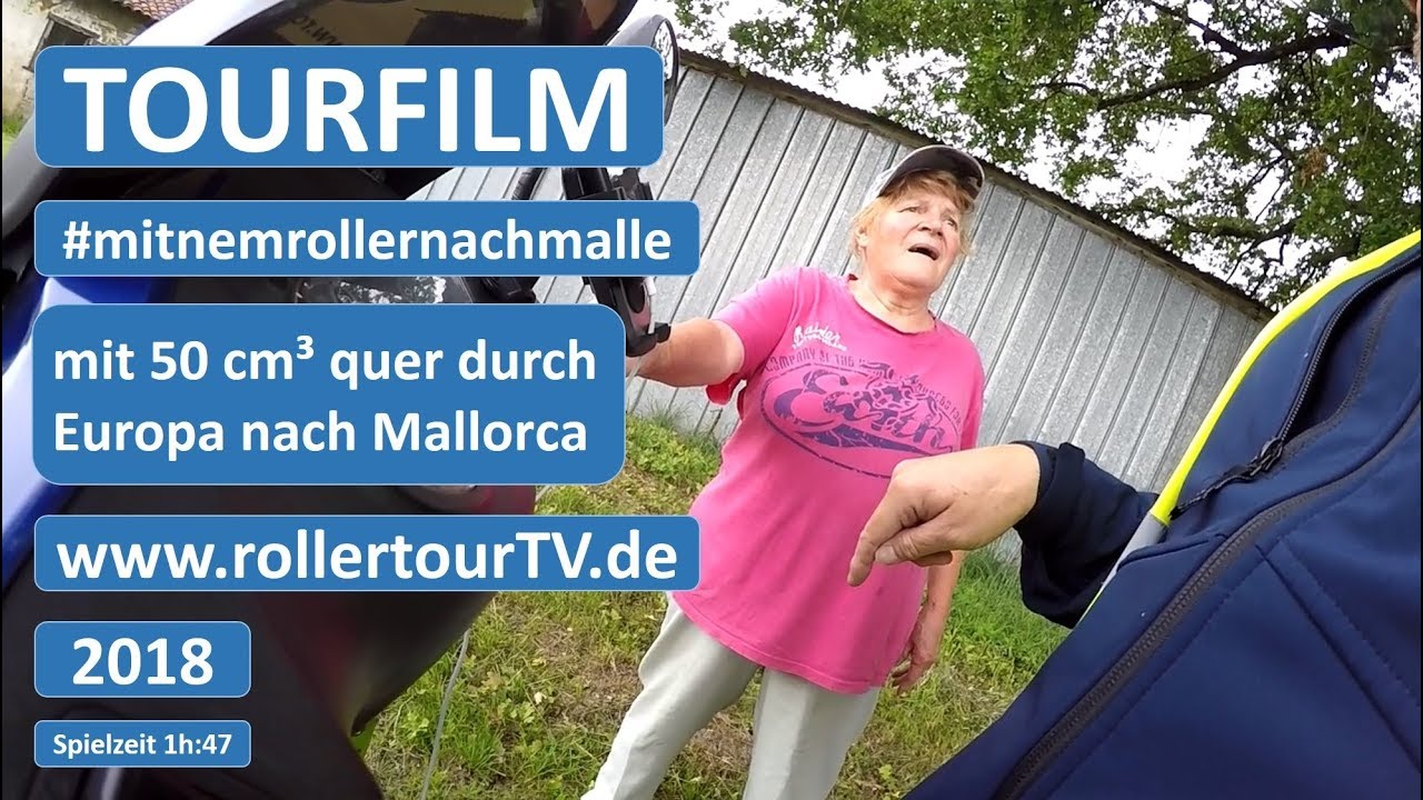 Tourfilm unserer 50cm³ Rollertour von 