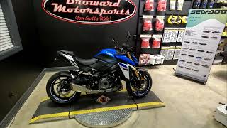Used Metallic Triton Blue 2024 Suzuki GSX-S1000 Motorcycle For Sale In Port Richey FL