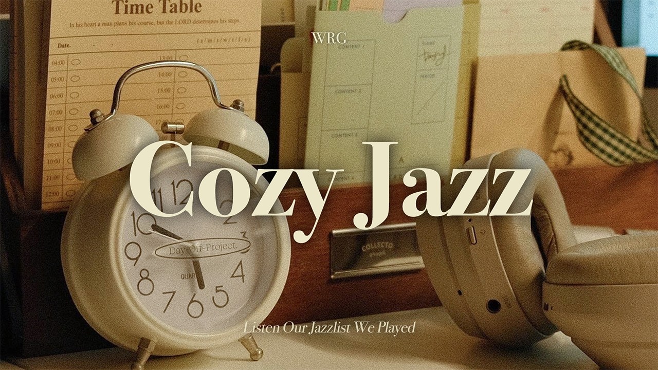 [Playlist] 아무 생각하기 싫을 때, 공부할 때 틀어두기 좋은 잔잔한 재즈 | Cozy Jazz | 중간광고없음 | Relaxing Background Music