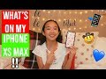 WHAT'S ON MY IPHONE XS MAX!! Vlogmas Day 19!! Nicole Laeno