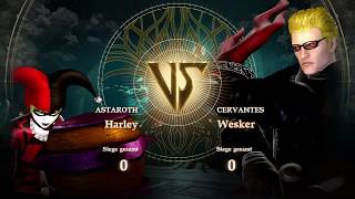 Soul Calibur 6 Custom Character Fight - Harley vs. Wesker