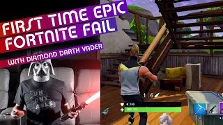 Failing at Fortnite with Diamond Darth Vader