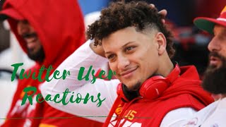 Patrick Mahomes Concussion - Twitter Reactions