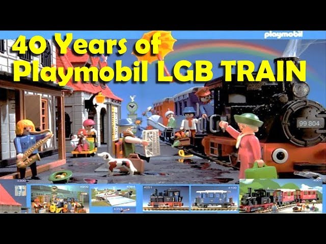 1988) 4001 Vintage Playmobil Train, G Scale, The First Train, LGB