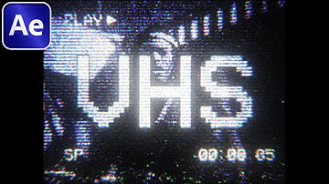 Real VHS Look – After Effects Tutorial (NO PLUGINS)