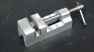 Machining a Drill Press Vise pt 3 Tips 605 tubalcain mrpete