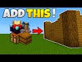 Important Things to Add to your Minecraft Survival House to Make it Better!