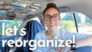 Reorganizing My 13-Year-Old CAR | Katie Carney