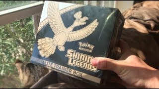 Pokemon 3 Of A Kind! Amazing Shining Legends Elite Trainer Box Opening!