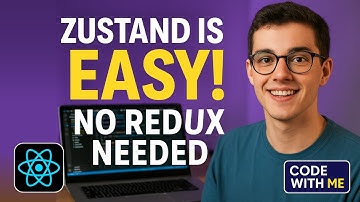 Zustand Tutorial – Easiest React State Management | Code With Me