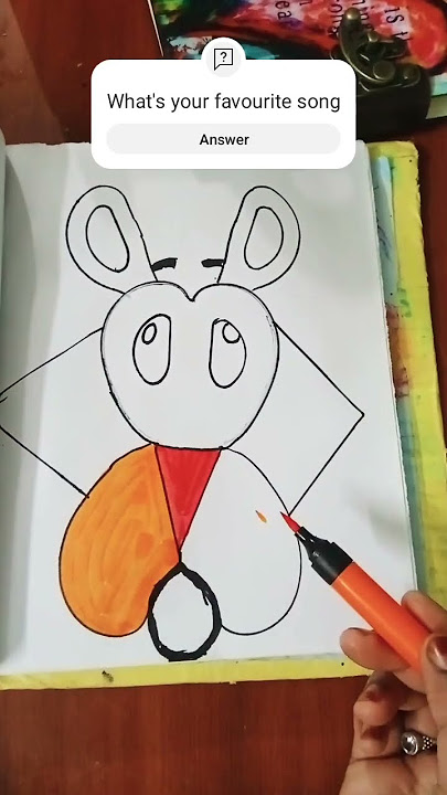 Easy Technique Drawing 💯 / #shorts #youtubepartner  #drawing #artandcraft @Artbysani07