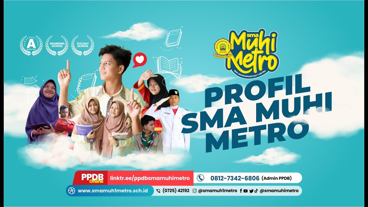 Video Profil SMA Muhammadiyah 1 Metro