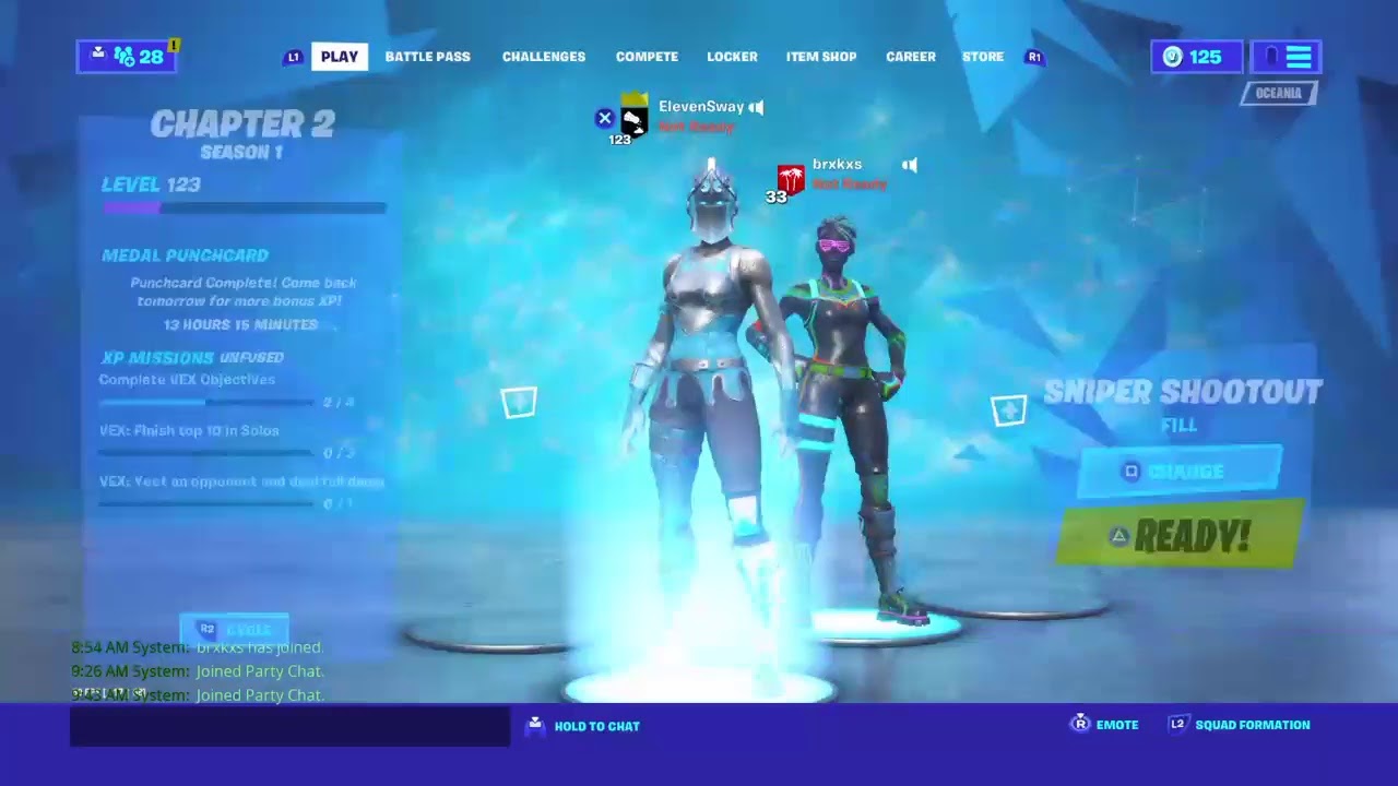 Chapter 2: Season 1 - Sniper Shootout - OCE