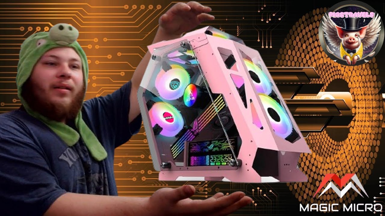 MAGIC MICRO Pre Built Gaming pc unboxing pc worth $1600 - YouTube