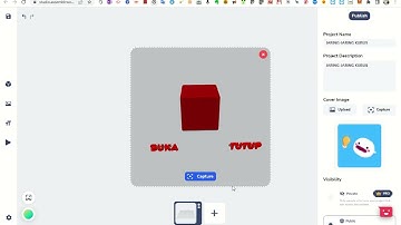 Tutorial Membuat 3D/AR Jaring-Jaring Kubus dengan Assemblr Edu #4: Publishing