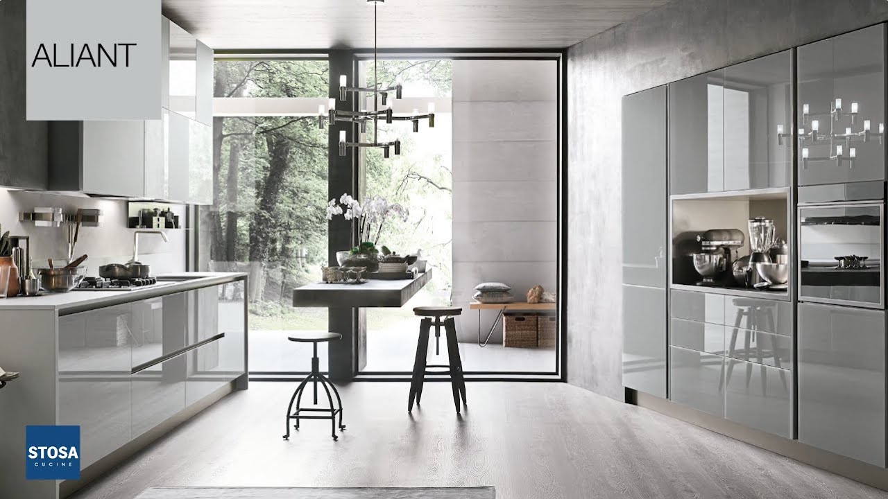 Le cucine con ante in vetro cucine moderne