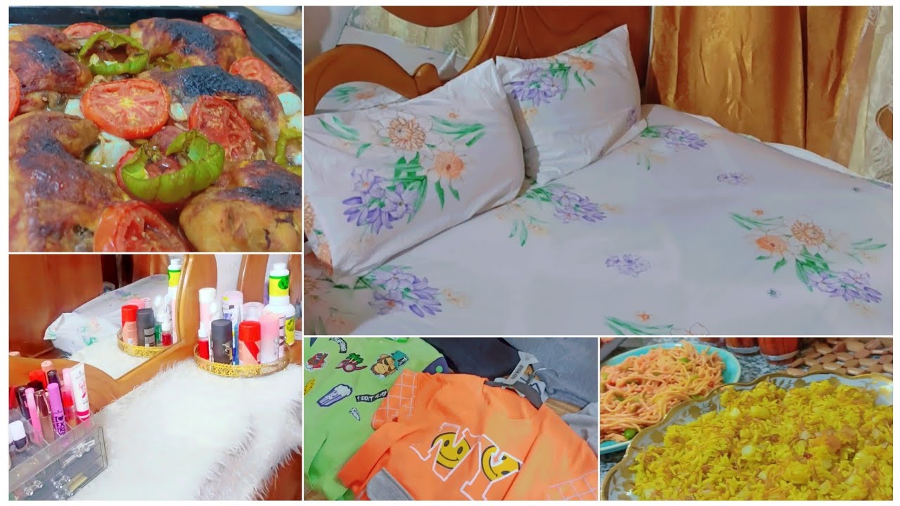 #تنظيف#غرفة#نومي#دجاج #شوي#مشتريات_للعيد😍#أمي_أتحب😑_أكثر_مني🤔😔