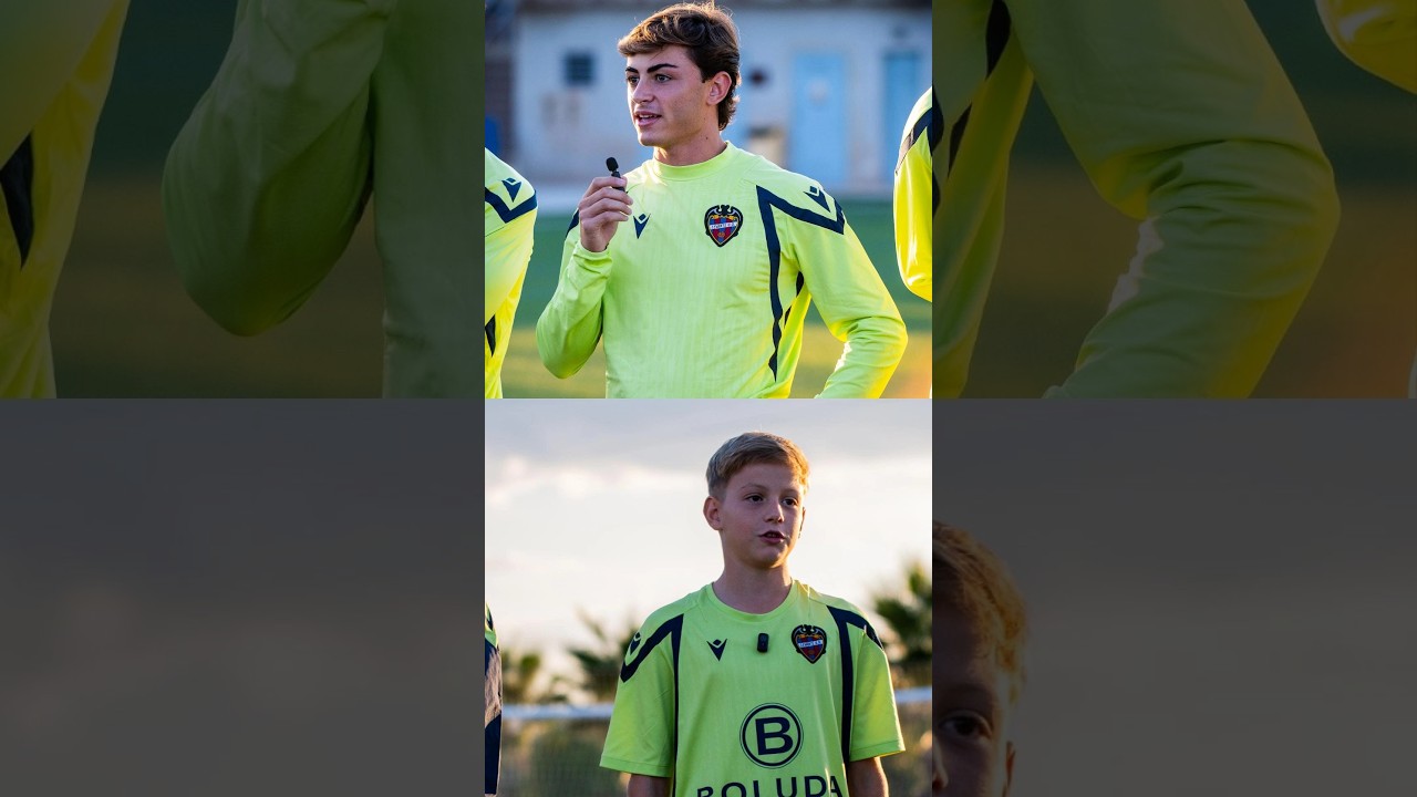 Los alevines de la Cantera Granota toman el micro y preguntan de todo al Atlético Levante UD