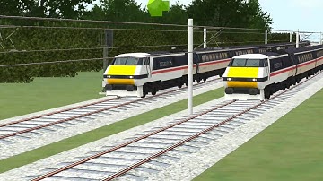 Train Sim Inter City Class 91 - Train Gameplay