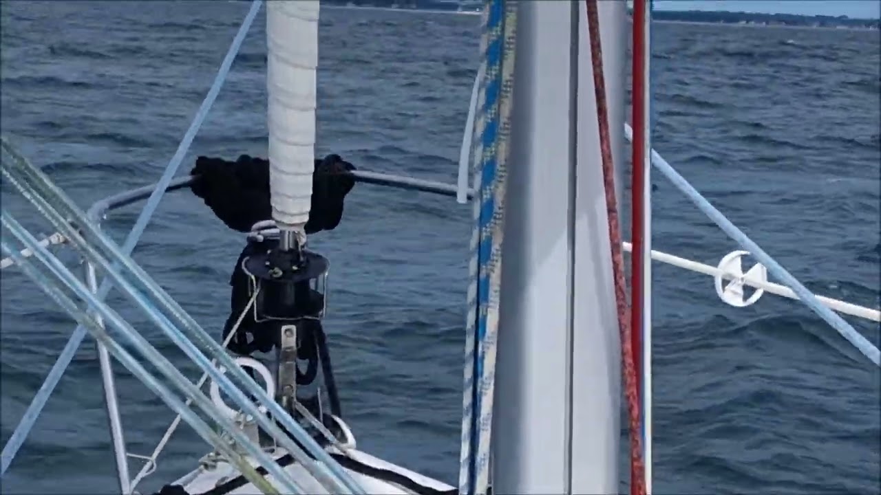 ⁣Voilier Yannick. De port Tudy à Concarneau puis à Loctudy, de belles navs et un petit incident .