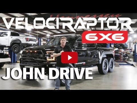 VelociRaptor 6X6 Test Drive with John Hennessey