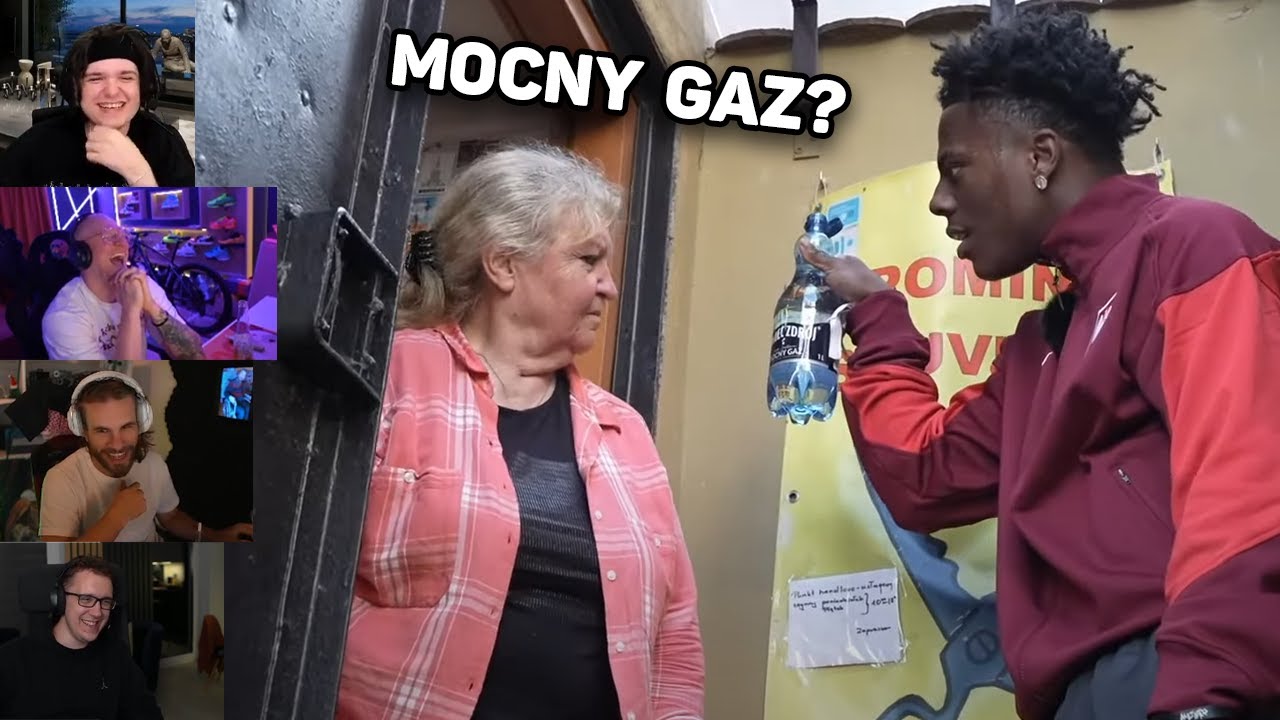 REAKCJE STREAMERÓW na ISHOWSPEED'a w POLSCE