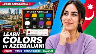 Learn Colors in Azerbaijani 🇦🇿 | Essential Vocabulary for Beginners