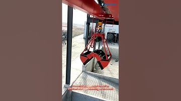 Powerful Grab Bucket in Action | SEVENCRANE