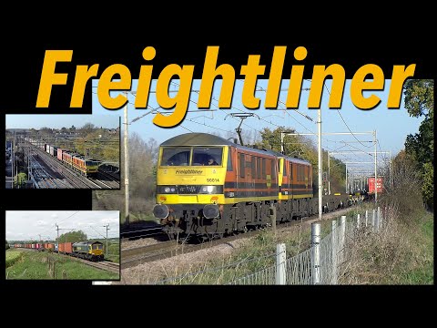 Freightliner Railfreight Variety Class 66, Class 59 and Class 90 2022 to 2023