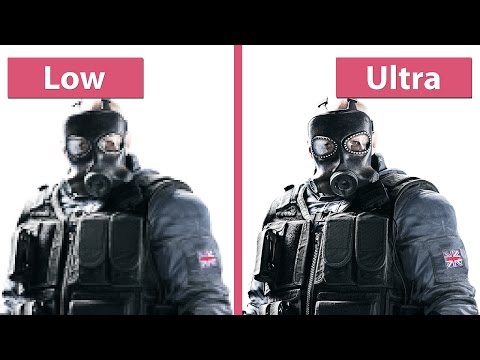 Rainbow Six: Siege Beta – PC Low vs. Medium High Ultra Graphics Comparison